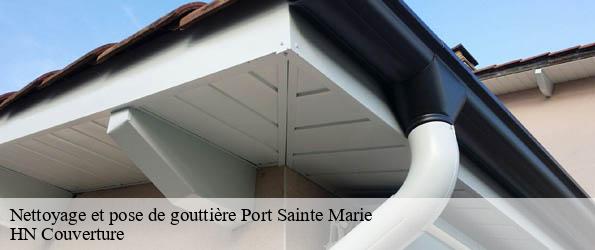 Nettoyage et pose de gouttière