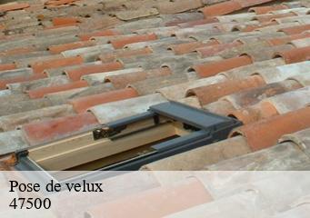 Pose de velux